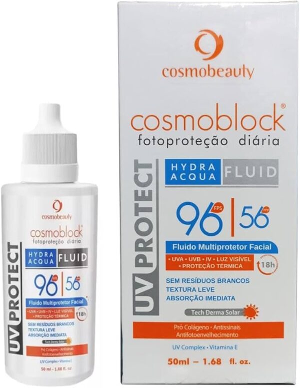 COSMOBEAUTY FILTRO COSMOBLOCK FPS96 PPD56 HYDRA ACQUA FLUID - 50ML